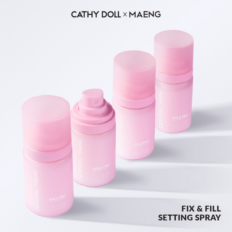 Cathy Doll ฟิกซ์แอนด์ฟิลล์เซ็ตติ้งสเปรย์ 50ml