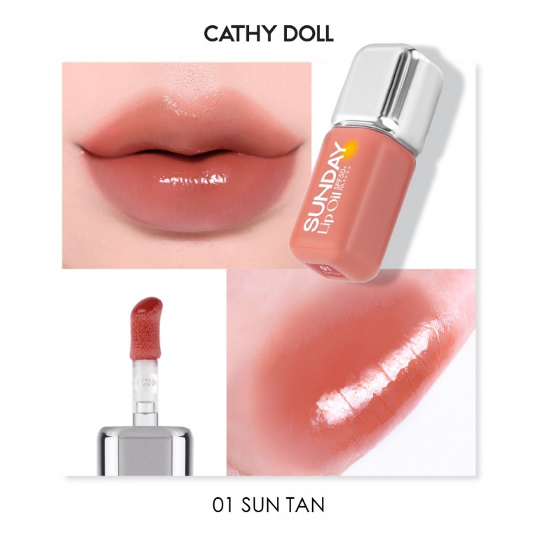 Cathy Doll ซันเดย์ลิปออยล์ เอสพีเอฟ50+ พีเอ++++ 3.5g