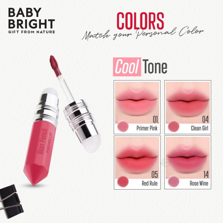 Baby Bright เบลอเพนซิลพุดดิ้งลิป 2.8g