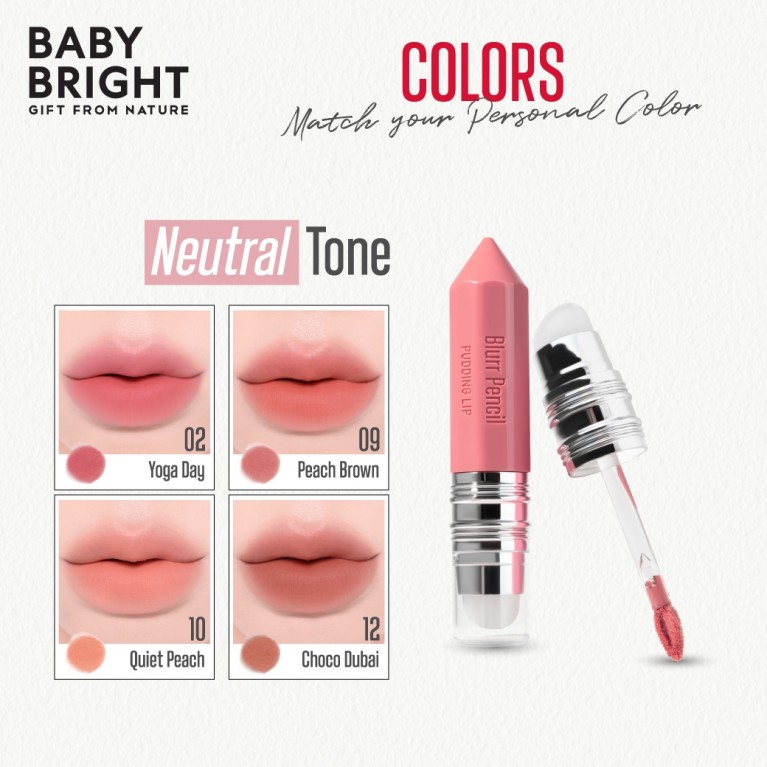 Baby Bright เบลอเพนซิลพุดดิ้งลิป 2.8g