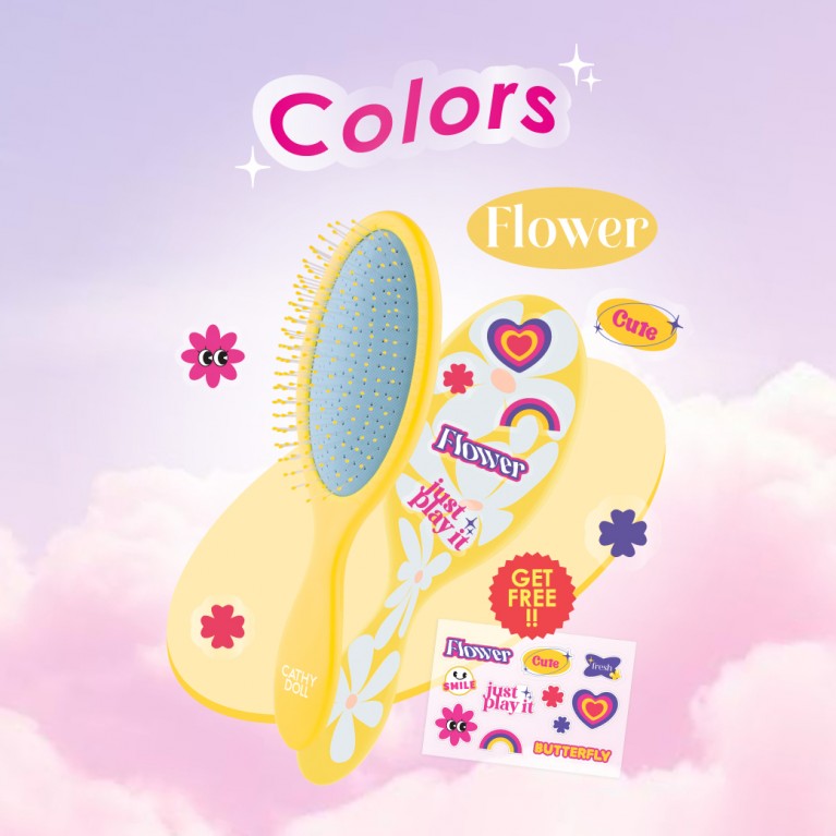 Cathy Doll เฟล็กซีสมูทแฮร์บรัช เคที่ดอลล์