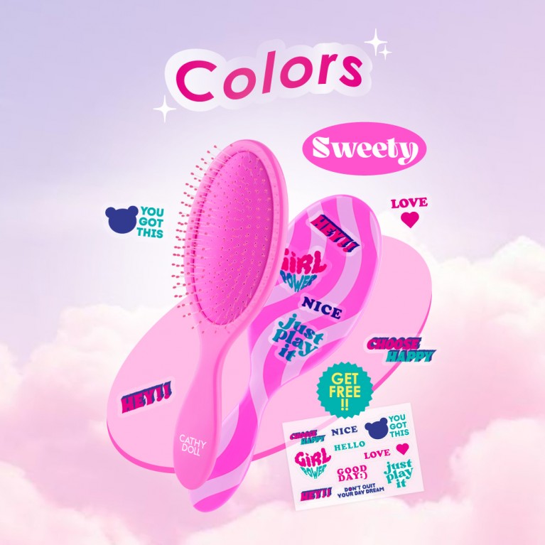 Cathy Doll เฟล็กซีสมูทแฮร์บรัช เคที่ดอลล์