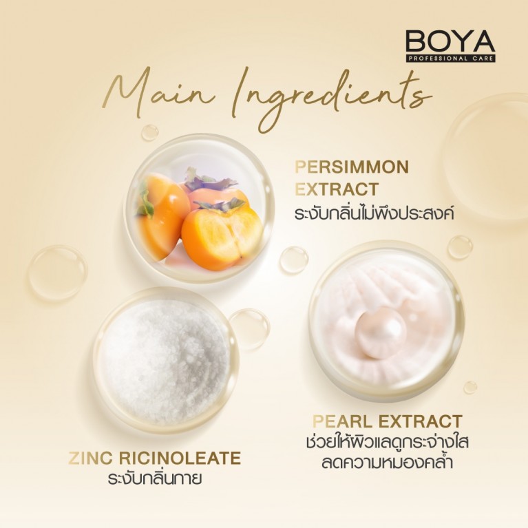 Boya ฟอร์เอฟเวอร์ยังแอนตี้-เอจจิ้งออดอร์บอดี้คลีนเซอร์ 450ml โบย่า