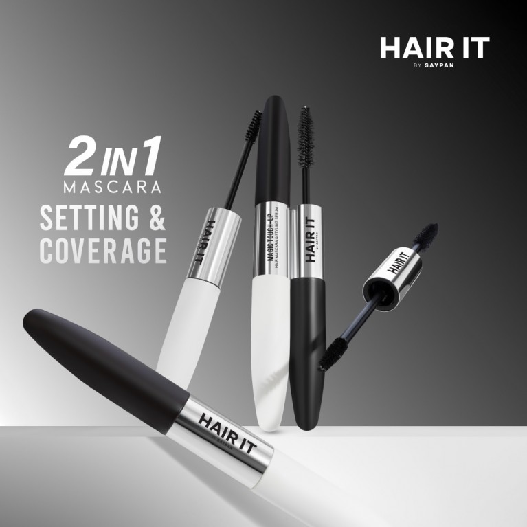 HAIR IT เมจิกทัชอัพแฮร์มาสคาร่าแอนด์สไตล์ลิ่งเซรั่ม 6g+6g