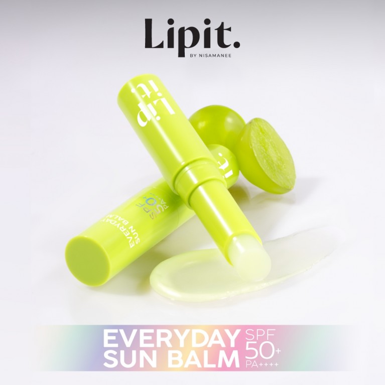 Lip It เอเวอรี่เดย์ซันบาล์ม เอสพีเอฟ50+ พีเอ++++ 3g #Green Grape
