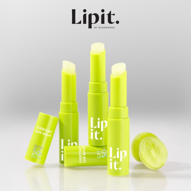 Lip It เอเวอรี่เดย์ซันบาล์ม เอสพีเอฟ50+ พีเอ++++ 3g #Green Grape