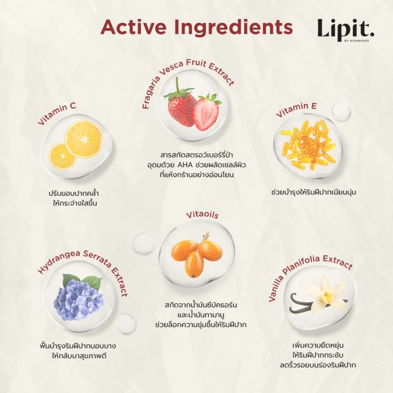 Lip It  มูดซีไวท์ลิปไลเนอร์ 0.55g
