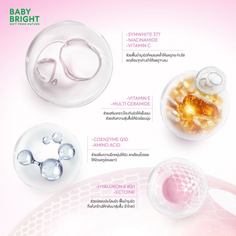 Baby Bright 3ดีลิฟติ้งเน็ตเจลมาสก์ 39g