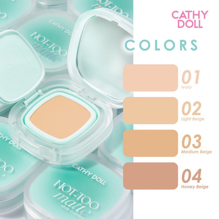 Cathy Doll นอตทูแมทท์สไลด์คุชชั่น เอสพีเอฟ50+ พีเอ++++ 12g เคที่ดอลล์