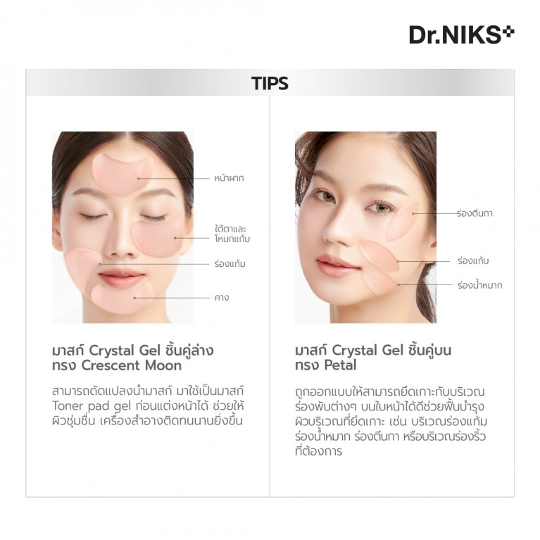 Dr.NIKS ไฟโต-เปปไทด์อายแพทช์ 12g x 1คู่ ดร.นิกส์