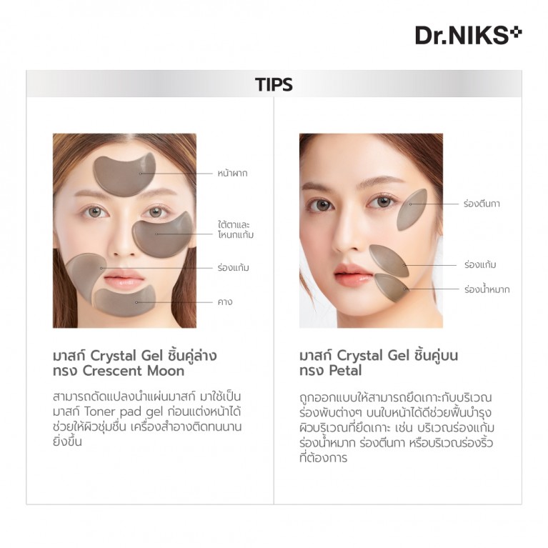 Dr.NIKS ไฟโต-เปปไทด์อายแพทช์ 12g x 1คู่ ดร.นิกส์