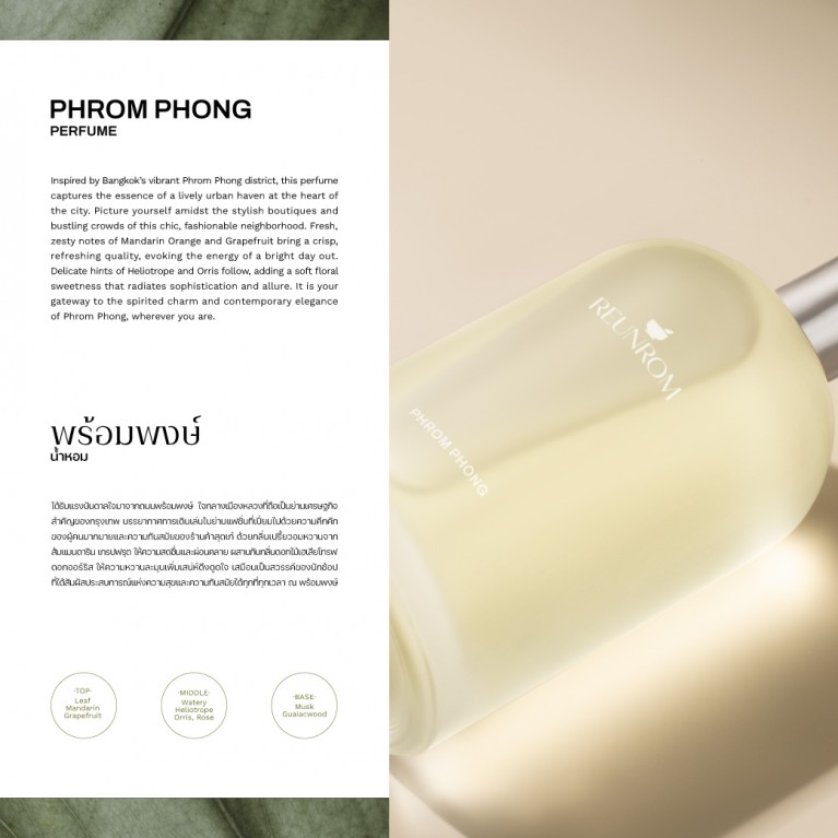 Reunrom เพอร์ฟูม 100ml รื่นรมย์ 2025