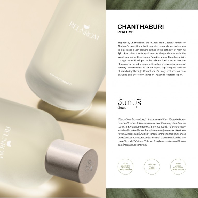 Reunrom เพอร์ฟูม 100ml รื่นรมย์ 2025