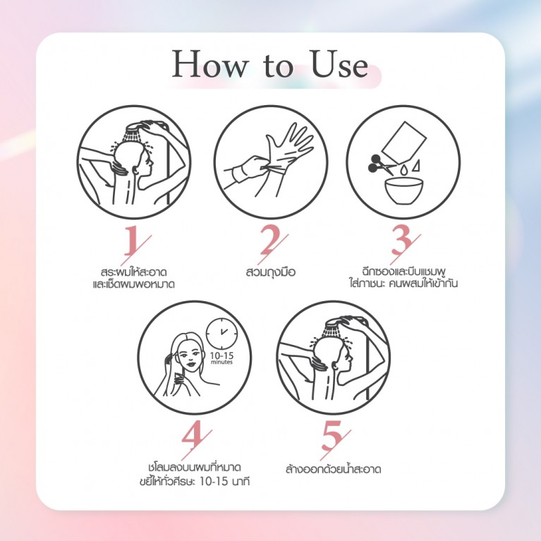 Keumyon เนเชอรัลแฮร์คัลเลอร์แชมพู 30ml กึมยอน