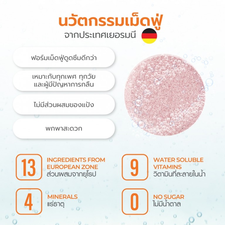 Dr.DSP มัลติมิกซ์เอเอ็ม 4.5g x 20เม็ด ดร.ดีเอสพี