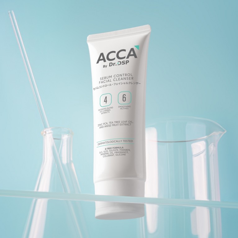 ACCA by Dr.DSP ซีบัมคอนโทรลเฟเชียลคลีนเซอร์ 100g แอคก้าบายดร.ดีเอสพี