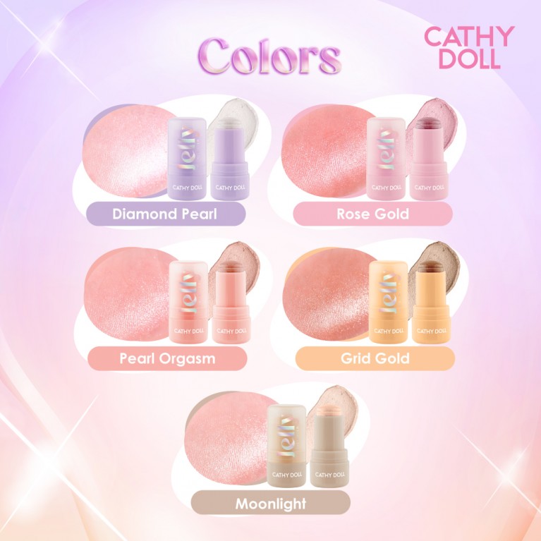 Cathy Doll เจลลี่ไฮไลท์เตอร์ 6g เคที่ดอลล์ 