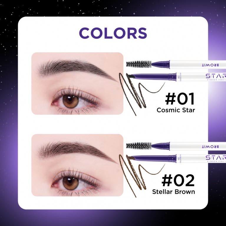 Browit สตาร์อายบราวเพนซิล 0.14g บราวอิท