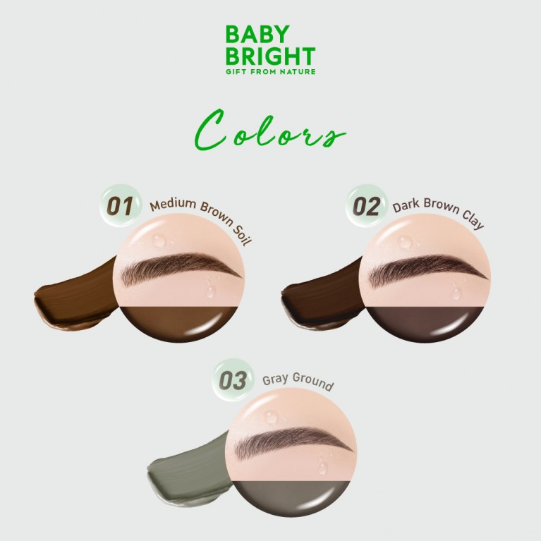 Baby Bright อโลเวร่าเจลอายบราวไลน์เนอร์ 0.6g เบบี้ไบร์ท 