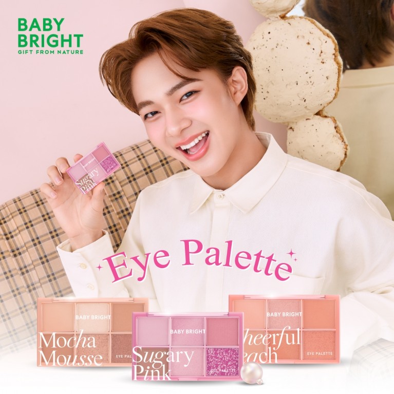 Baby Bright อายพาเลท 0.7g x 6สี เบบี้ไบร์ท(Y25)