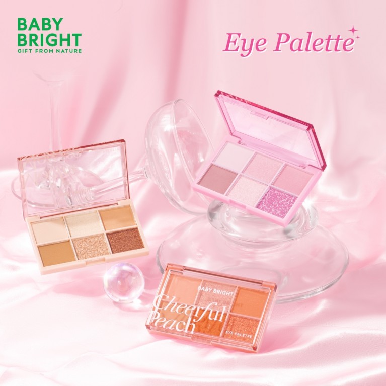 Baby Bright อายพาเลท 0.7g x 6สี เบบี้ไบร์ท(Y25)