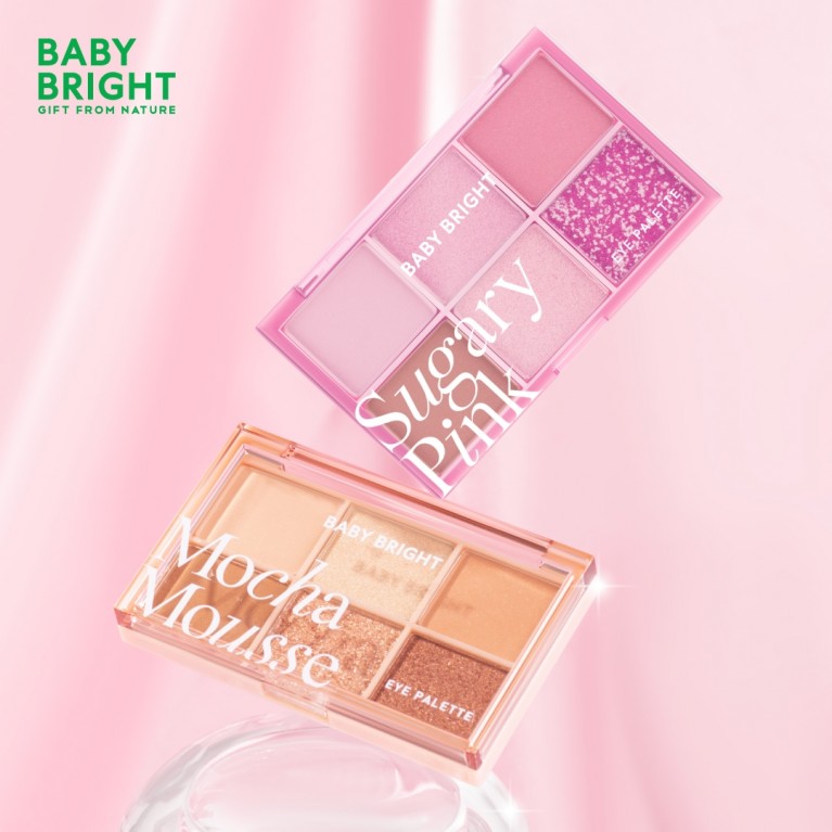 Baby Bright อายพาเลท 0.7g x 6สี เบบี้ไบร์ท(Y25)
