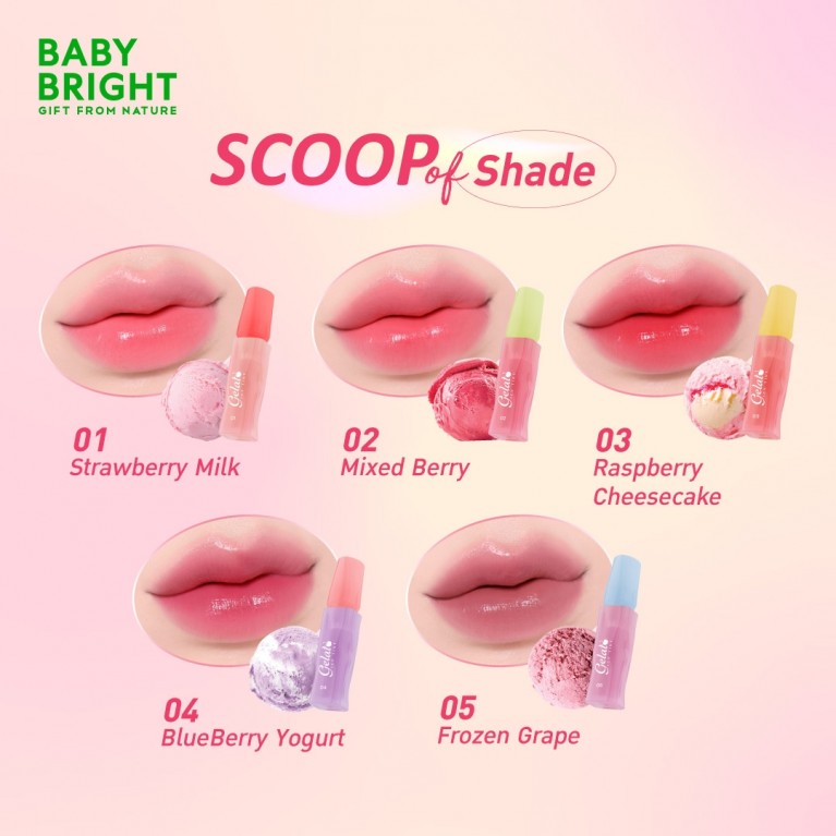Baby Bright เจลาโต้ไอซี่ทินท์ 3g