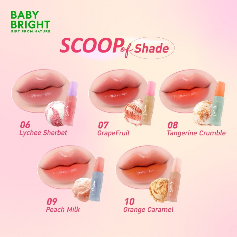 Baby Bright เจลาโต้ไอซี่ทินท์ 3g