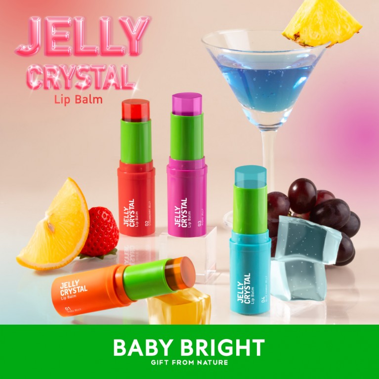 Baby Bright เจลลี่คริสตัลลิปบาล์ม 6.4g เบบี้ไบร์ท