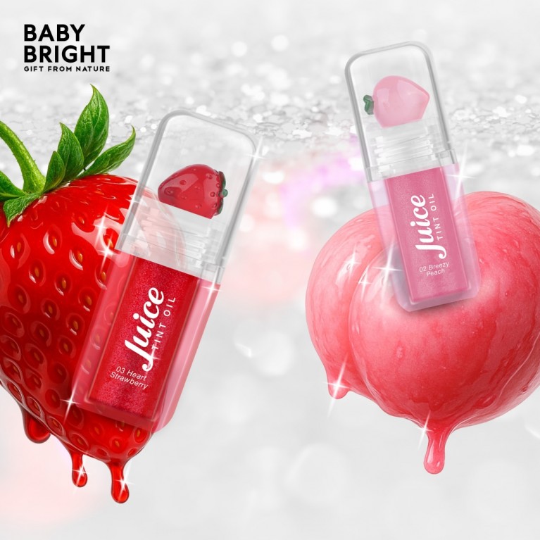 Baby Bright จูซทินท์ออยล์ 3.1g 