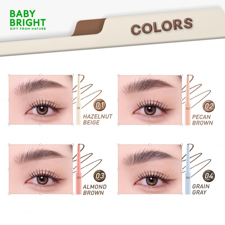 Baby Bright มูสบราวพาวเดอร์เพนซิล 0.06g เบบี้ไบร์ท