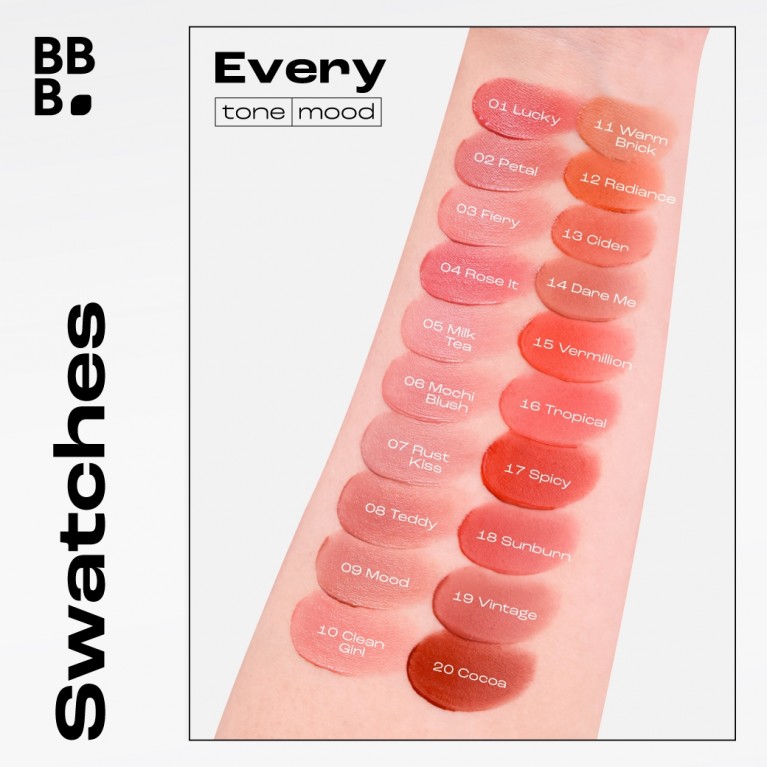 Baby Bright นัวลิปแอนด์ชีคแมทท์ทินท์ 2.6g เบบี้ไบร์ท