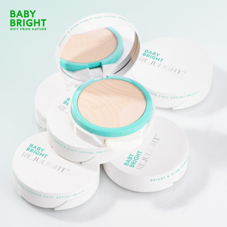 Baby Bright รีจูไลท์ไบร์ทแอนด์โกลว์พาวเดอร์แพ็ค เอสพีเอฟ50+ พีเอ++++ 9.5g+1.5g