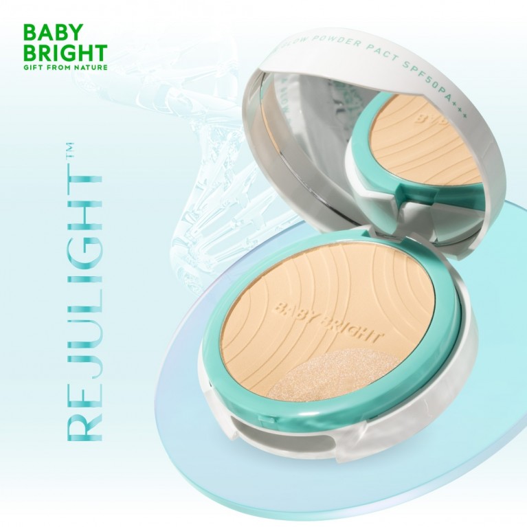 Baby Bright รีจูไลท์ไบร์ทแอนด์โกลว์พาวเดอร์แพ็ค เอสพีเอฟ50+ พีเอ++++ 9.5g+1.5g