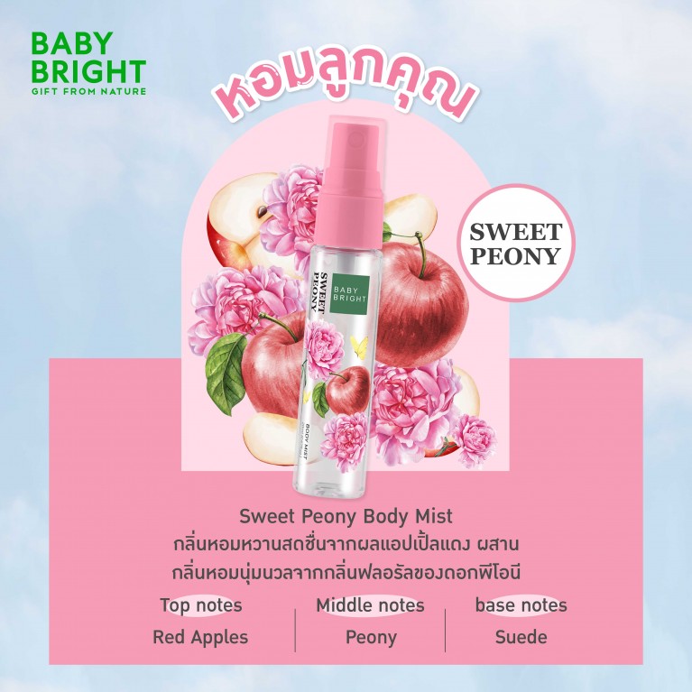 Baby Bright บอดี้มิส 20ml (Y23) เบบี้ไบร์ท