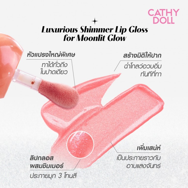 Cathy Doll มูนลิตกลอส 3.5g