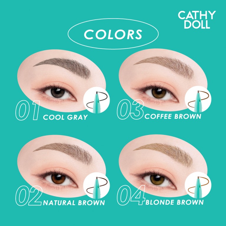 Cathy Doll นีดดี้อายบราวเพ็นซิล 0.028g เคที่ดอลล์