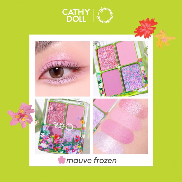 Cathy Doll บลูมมิ่งอายพาเลท 1.8g x 4สี เคที่ดอลล์ #กิฟมีมิวเซียม#GIVEMEMESEUMS#GMM