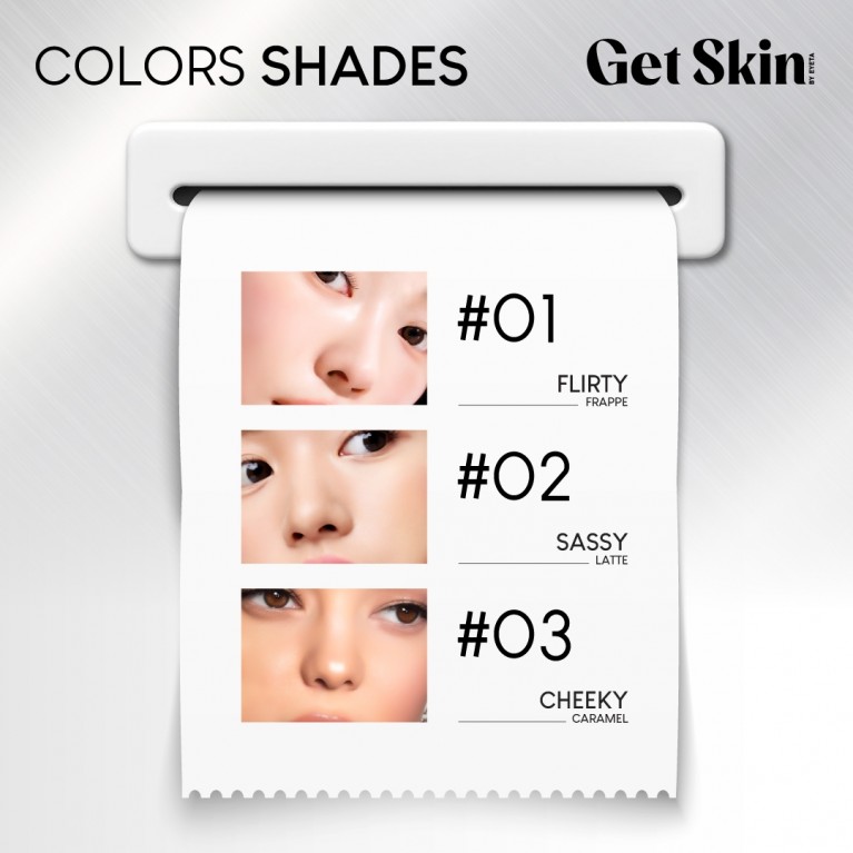 Get Skin by EYETA แมทท์แมทเทอร์ฟาวเดชั่น เอสพีเอฟ50+ พีเอ++++ 20g