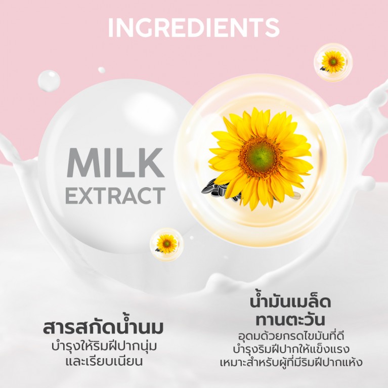  Lip It ลิปไพรเมอร์แอนด์ท็อปเปอร์ 2.8g ลิปอิท #มินต์สตรอว์เบอร์รี่