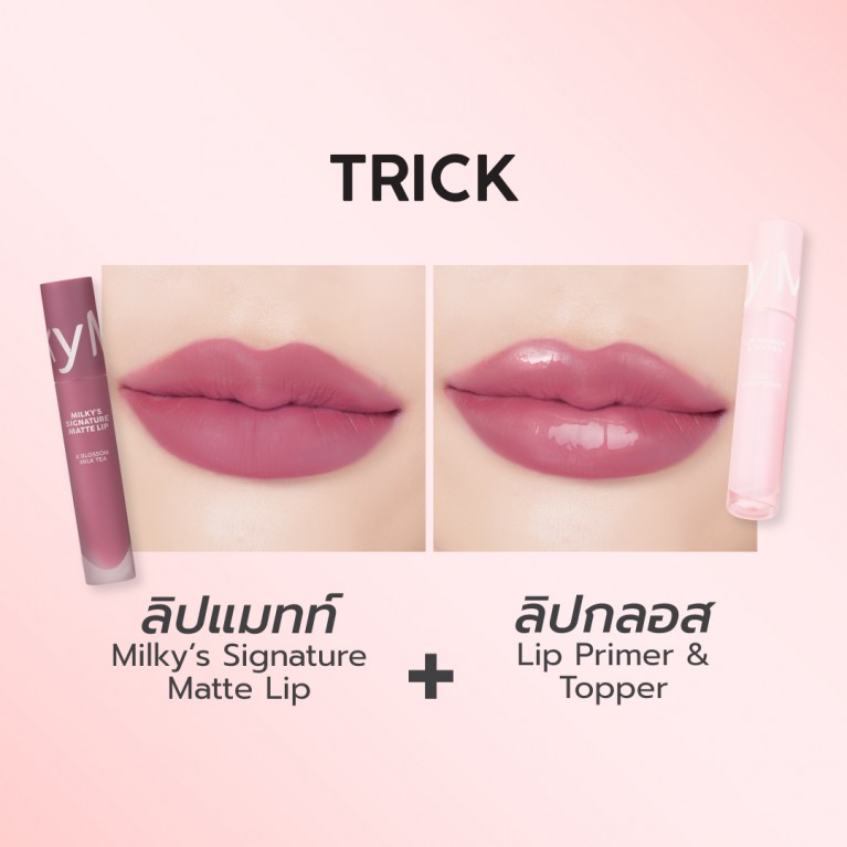 Lip It ลิปไพรเมอร์แอนด์ท็อปเปอร์ 2.8g ลิปอิท #มินต์สตรอว์เบอร์รี่