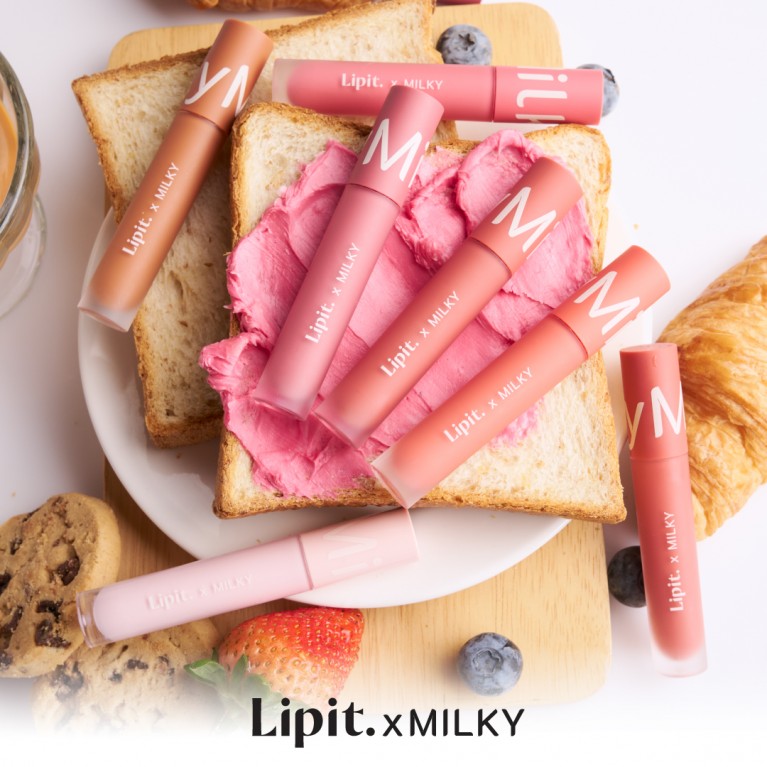 Lip it มิลค์กี้ซิกเนเจอร์แมทท์ลิป 2.8g ลิปอิท 