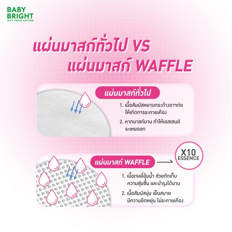 Baby Bright เมลาโทนินไบร์ทเทนนิ่งเจลลี่มาสก์ชีท 25g