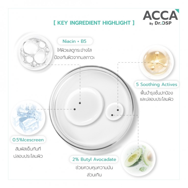 ACCA by Dr.DSP ออน-เดอะ-โกดีเฟนซ์คิท On-The-Go Defense Kit