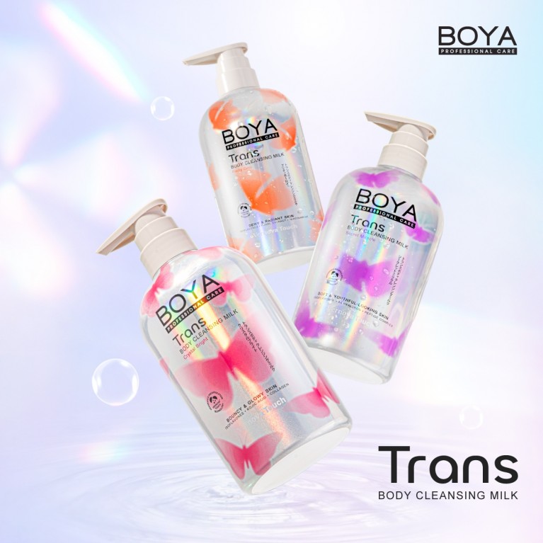 Boya ทรานส์บอดี้คลีนซิ่งมิลค์ 475ml โบย่า
