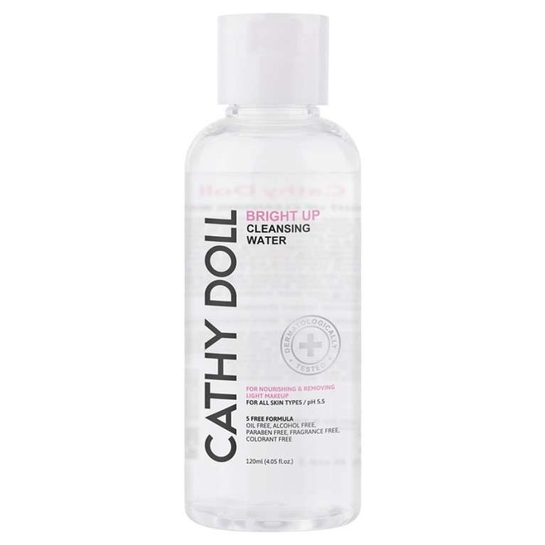 Cathy Doll ไบร์ทอัพคลีนซิ่งวอเตอร์ 120ml [Y24] เคที่ดอลล์