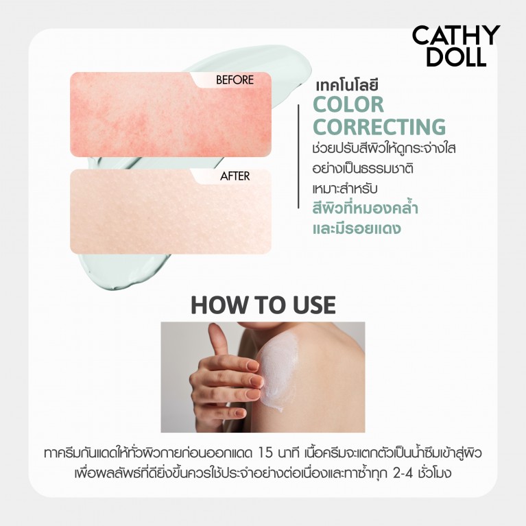 Cathy Doll ซีซีบอดี้ซันไพรเมอร์ เอสพีเอฟ50+ พีเอ++++ 140ml