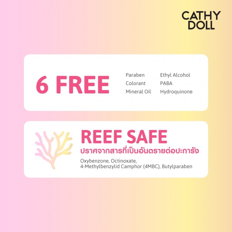 Cathy Doll อควาซันบอดี้ซันเซรั่ม เอสพีเอฟ50+ พีเอ++++ 50ml