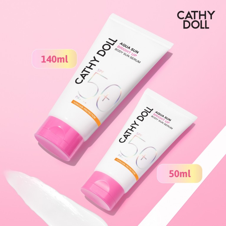 Cathy Doll อควาซันบอดี้ซันเซรั่ม เอสพีเอฟ50+ พีเอ++++ 50ml