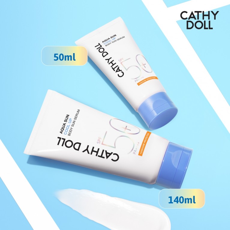 Cathy Doll อควาซันบอดี้ซันเซรั่ม เอสพีเอฟ50+ พีเอ++++ 50ml